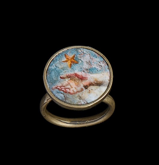 ANELLI | Sacrarium | Anello con porcellana