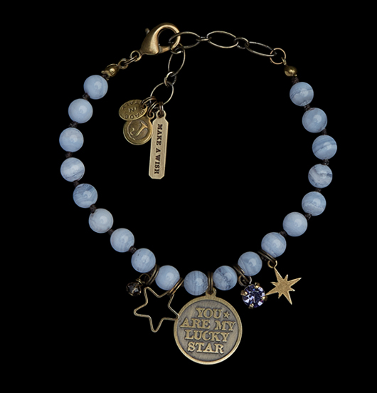 BRACCIALI | Firmamento | Bracciale Calcedonio