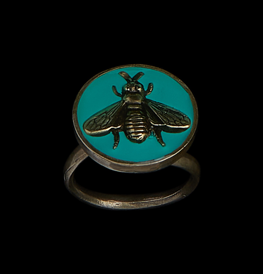 ANELLI | Visioni Ibride | Anello ape turchese
