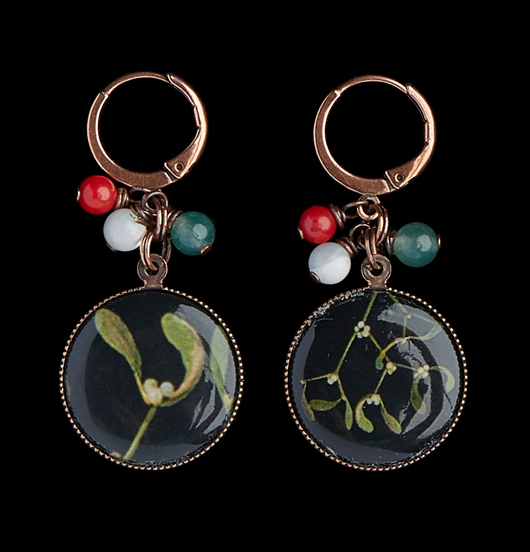 ORECCHINI | Cortina  | Orecchini con porcellana