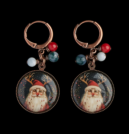 ORECCHINI | Cortina  | Orecchini con porcellana