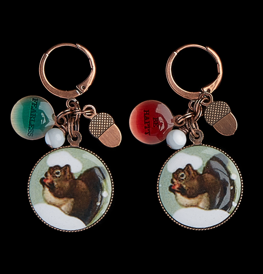 ORECCHINI | Cortina  | Orecchini con porcellana