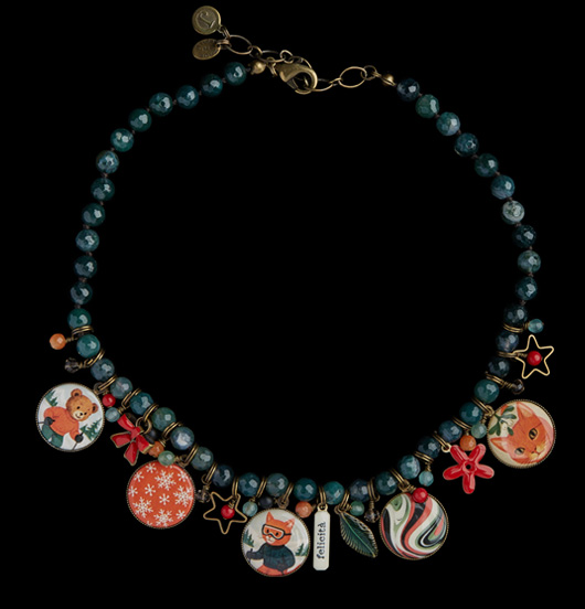 GIROCOLLO | Cortina  | Girocollo agata muschiata 