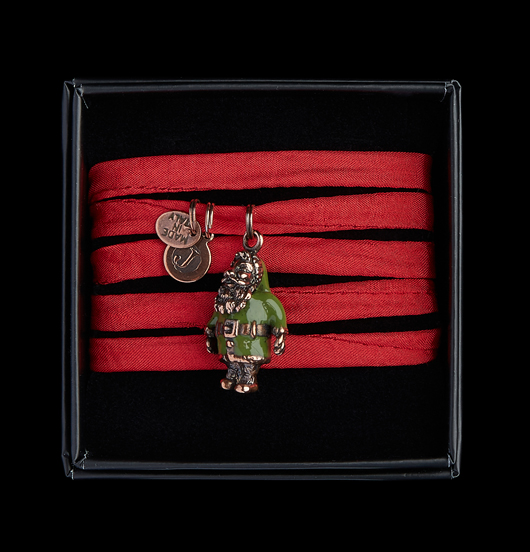 TESSUTO | Natale  | Nastrino con Babbo Natale 