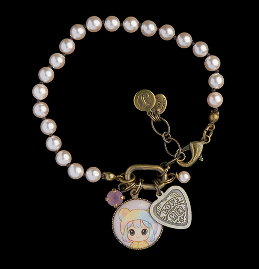 BRACCIALI  | Kokoro | Bracciale perle sintetiche 